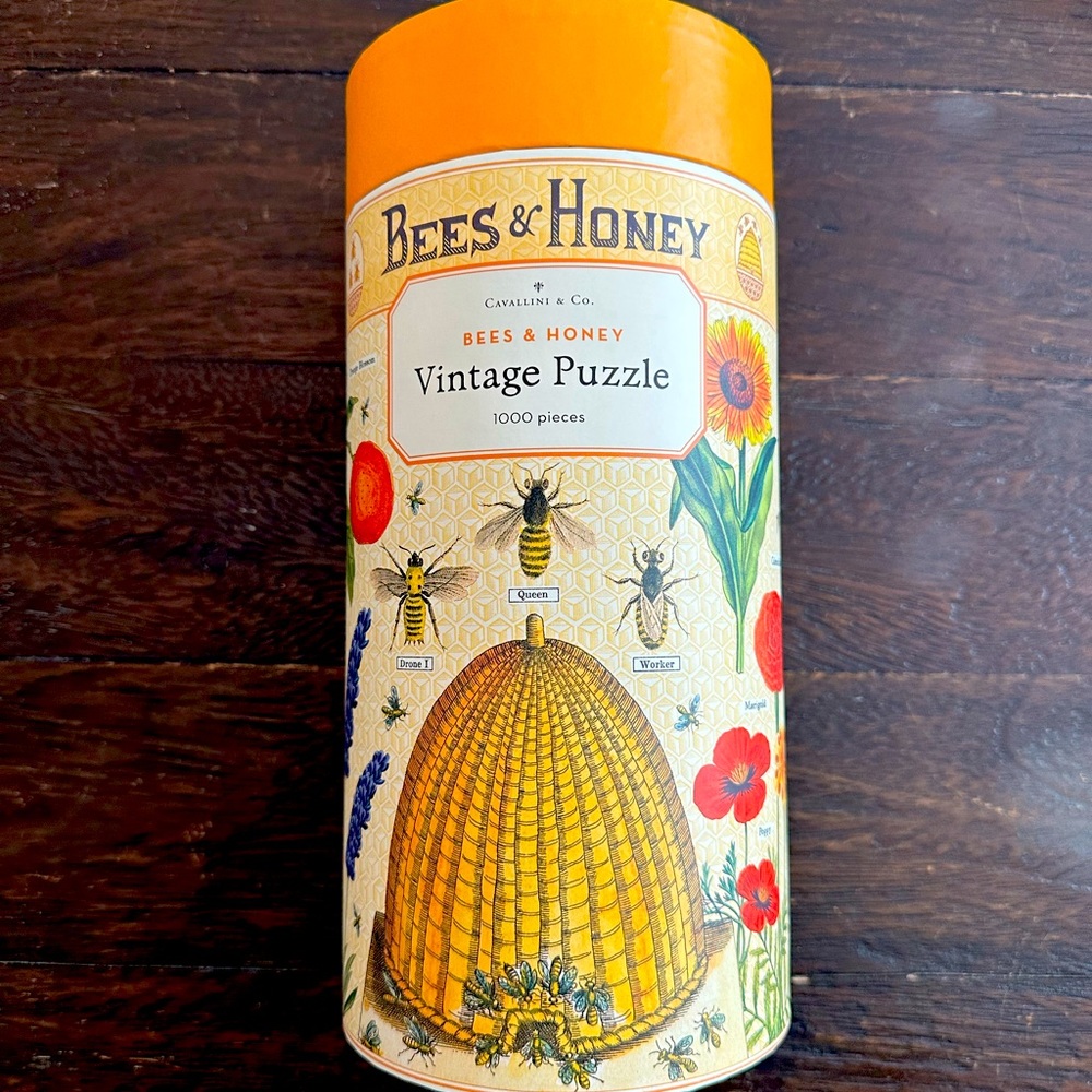 Cavallini & Co. Bees & Honey Vintage Puzzle